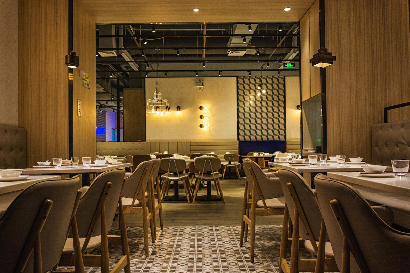 Restaurant and large dining room